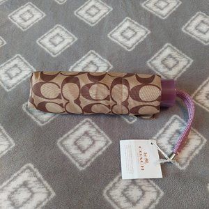 NWT Coach mini umbrella
